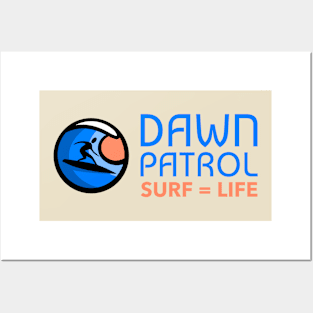 Dawn Patrol Surf T-shirt Posters and Art